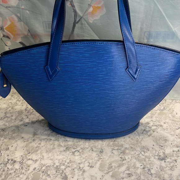 Louis Vuitton LV Hand Bag Saint Jaques - Blue Epi - Picture 3 of 12